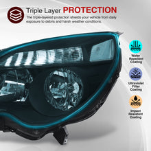 Load image into Gallery viewer, 2010-2015 Chevrolet Equinox Halogen Conbination Headlamp W/o Projector Bean Black Housing Clear Lens Reflector
