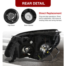 Load image into Gallery viewer, 2010-2015 Chevrolet Equinox Halogen Conbination Headlamp W/o Projector Bean Chrome Housing Clear Lens Reflector
