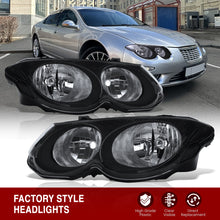 Load image into Gallery viewer, CHRYSLER 300M 99-04 Head Lamp Assembly Base w/o Leveling Black Housing Clear Lens Reflector
