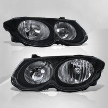 Load image into Gallery viewer, CHRYSLER 300M 99-04 Head Lamp Assembly Base w/o Leveling Black Housing Clear Lens Reflector
