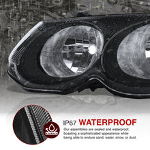 Load image into Gallery viewer, CHRYSLER 300M 99-04 Head Lamp Assembly Base w/o Leveling Black Housing Clear Lens Reflector
