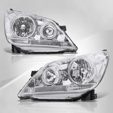 Load image into Gallery viewer, HONDA Odyssey 2005-2007 Headlight Chrome Housing Clear Lens Reflector
