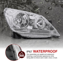 Load image into Gallery viewer, HONDA Odyssey 2005-2007 Headlight Chrome Housing Clear Lens Reflector
