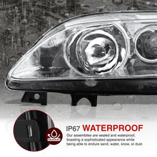 Load image into Gallery viewer, MAZDA 6 2003-2005 Head Lamp Unit w/o Fog STD Chrome Housing Clear Lens Reflector

