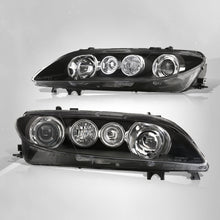 Load image into Gallery viewer, MAZDA 6 2006-2008 Head Lamp Unit (STD,HALOGEN) Black Housing Clear Lens Reflector
