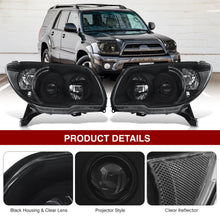 Load image into Gallery viewer, TOYOTA 4Runner 2006-2009 SR5, LTD Head Lamp Unit Black Housing Clear Lens Clear Reflector
