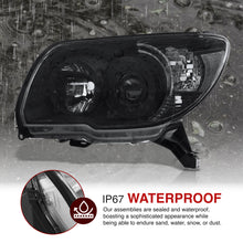 Load image into Gallery viewer, TOYOTA 4Runner 2006-2009 SR5, LTD Head Lamp Unit Black Housing Clear Lens Clear Reflector
