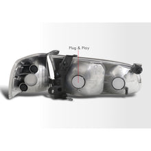 Load image into Gallery viewer, Toyota Camry 2000-2001 Factory Style Headlights + Corners Black Housing Clear Len Clear Reflector
