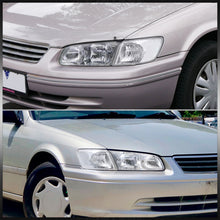 Load image into Gallery viewer, Toyota Camry 2000-2001 Factory Style Headlights + Corners Chrome Housing Clear Len Clear Reflector
