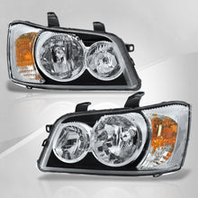 Load image into Gallery viewer, TOYOTA Highlander 2001-2003 Headlight Chrome Housing Clear Lens Clear Reflector
