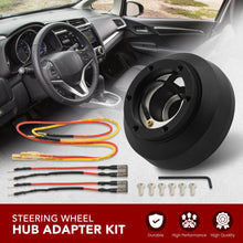 Load image into Gallery viewer, 2013-2015 Honda Accord 2015+ Fit Civic 2013+ Acura ILX Steering Wheel Hub Adapter
