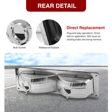 Load image into Gallery viewer, Chevrolet C10 C/K 1500 2500 3500 1988-1998 Crystal Bumper Light Black
