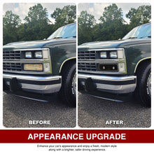 Load image into Gallery viewer, Chevrolet GMC C/K 1500 2500 3500 Bumper Lights Black Housing Clear Lens
