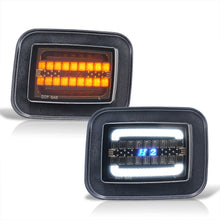 Load image into Gallery viewer, Hummer H2 2003-2009 Sequential LED Turn Signal Light(Amber) LED Parking Light(White) Smoke Lens

