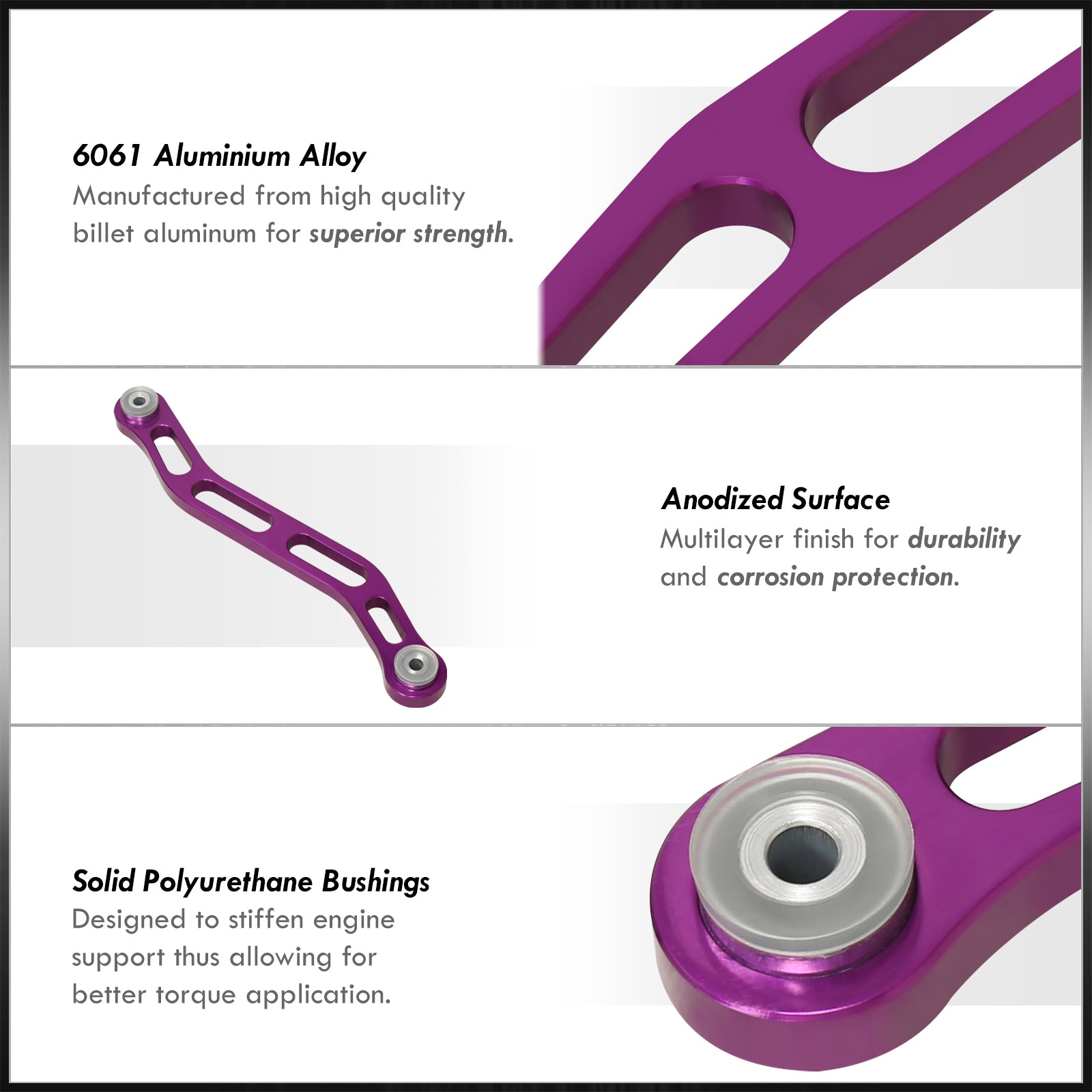 Honda Accord 1990-1993 Rear Lower Control Arms Purple – AJP
