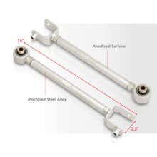 Load image into Gallery viewer, Mazda Miata MX-5 2016-2024 Rear Lower Adjustable Traction Control Arms Silver
