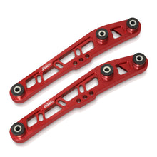 Load image into Gallery viewer, JDM Sport Acura Integra 1994-2001 / Honda Civic 1988-1995 / CRX 1988-1991 / Del Sol 1993-1997 Rear Lower Control Arms Red with Black Bushings
