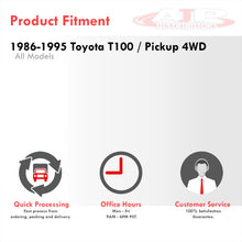 Load image into Gallery viewer, Toyota T100 1986-1995 / Pick Up 1986-1995 IFS 4WD 2&quot; Front Leveling Lift Kit Black
