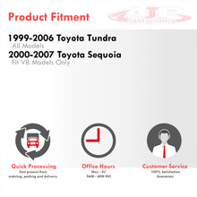 Load image into Gallery viewer, Toyota Tundra 1999-2006 / Sequoia 2000-2007 2.5&quot; Front Leveling Lift Kit Black
