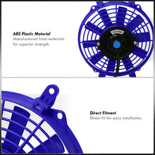 Load image into Gallery viewer, Universal 9&quot; Radiator Fan Blue
