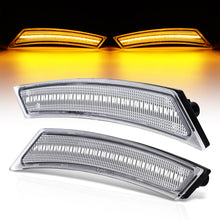 Load image into Gallery viewer, Nissan Frontier 2022-2024 Front Amber LED Side Marker Lights Clear Lens
