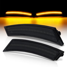 Load image into Gallery viewer, Nissan Frontier 2022-2024 Front Amber LED Side Marker Lights Smoked Lens
