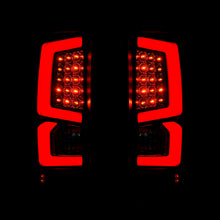 Load image into Gallery viewer, Chevrolet Silverado 2007-2013 LED Bar Tail Lights Black Housing Clear Lens Red Tube
