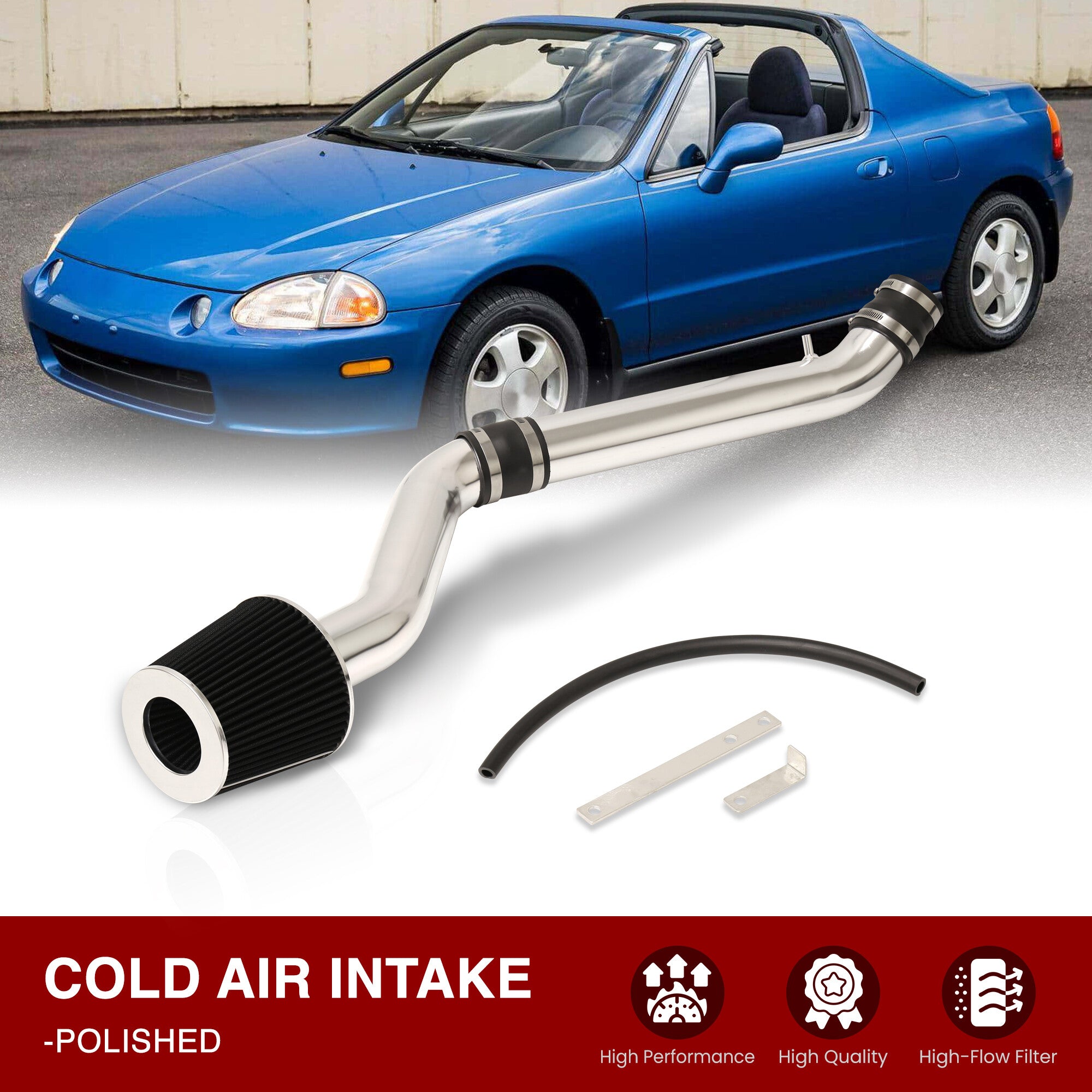 Honda Civic 1992-1995 / Del Sol 1993-1997 SOHC Cold Air Intake