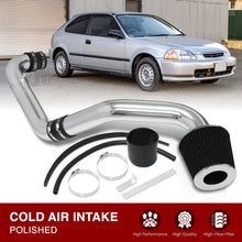 Load image into Gallery viewer, Honda Civic DX LX 1996-2000 Cold Air Intake Polished
