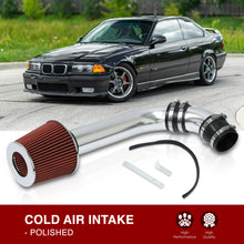 Load image into Gallery viewer, BMW 3 Series E36 6 Cylinder 1992-1998 Cold Air Intake Polished
