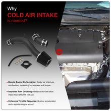 Load image into Gallery viewer, Nissan Altima I4 2002-2006 Cold Air Intake Black
