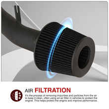 Load image into Gallery viewer, Acura Integra 1990-1993 Cold Air Intake Black
