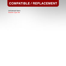 Load image into Gallery viewer, Uinversal 5 Piece Jdm Neo Chrome Billet Aluminum Engine Bay Dress Up Kit M6 x 20mm Fender Washer
