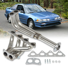 Load image into Gallery viewer, Acura Integra RS LS GS 1990-1991 4-2-1 Stainless Steel Exhaust Header (2-Piece)
