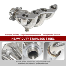 Load image into Gallery viewer, Honda Civic EX 2001-2005 Stainless Steel Exhaust Header
