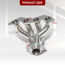 Load image into Gallery viewer, Honda Civic EX 2001-2005 Stainless Steel Exhaust Header
