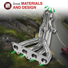 Load image into Gallery viewer, Mitsubishi Eclipse Non Turbo 1995-1999 / Dodge Avenger 1995-1999 / Eagle Talon 2.0L 1995-1999 Stainless Steel Exhaust Header

