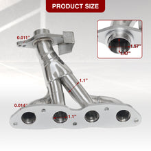 Load image into Gallery viewer, Toyota Yaris 1.5L I4 2006-2010 Stainless Steel Exhaust Header
