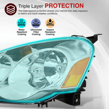 Load image into Gallery viewer, Acura RSX 2002-2004 Factory Style Headlights Chrome Housing Clear Len Amber Reflector
