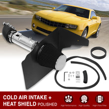 Load image into Gallery viewer, Chevrolet Camaro 3.6L V6 2010-2011 Cold Air Intake Polished + Heat Shield
