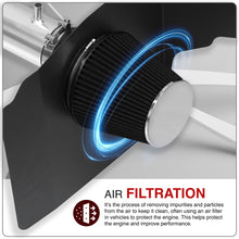 Load image into Gallery viewer, Chevrolet Camaro 3.6L V6 2010-2011 Cold Air Intake Polished + Heat Shield
