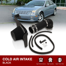 Load image into Gallery viewer, Cadillac CTS-V 5.7L V8 2004-2005 / CTS-V 6.0L V8 2006-2007 Cold Air Intake Black + Heat Shield
