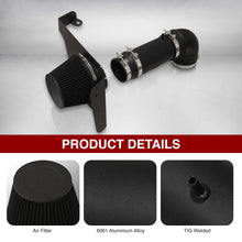 Load image into Gallery viewer, Cadillac CTS-V 5.7L V8 2004-2005 / CTS-V 6.0L V8 2006-2007 Cold Air Intake Black + Heat Shield
