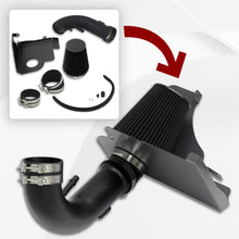 Load image into Gallery viewer, Ford Mustang 5.0L V8 2011-2014 Cold Air Intake Black + Heat Shield
