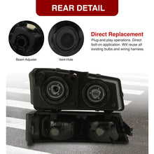 Load image into Gallery viewer, Chevrolet Silverado 2003-2006 Factory Style Headlights + Bumpers Chrome Housing Smoke Len Clear Reflector
