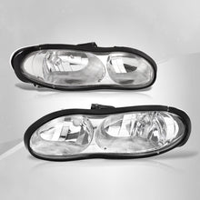 Load image into Gallery viewer, Chevrolet Camaro 1998-2002 Factory Style Headlights Chrome Housing Clear Len Chrome Reflector
