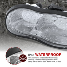 Load image into Gallery viewer, Chevrolet Camaro 1998-2002 Factory Style Headlights Chrome Housing Clear Len Chrome Reflector
