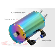 Load image into Gallery viewer, Universal 350ML Cylinder Oil Catch Can Tank 7.3&quot;x4.2&quot;x4.2&quot; Neo Chrome
