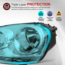 Load image into Gallery viewer, Volkswagen Golf 2006-2008 / Rabbit 2006-2008 / Jetta 2006-2010 Factory Style Headlights Chrome Housing Clear Len Clear Reflector (Halogen Models Only)
