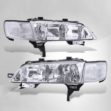 Load image into Gallery viewer, Honda Accord 1994-1997 Factory Style Headlights + Corners Chrome Housing Clear Len Clear Reflector
